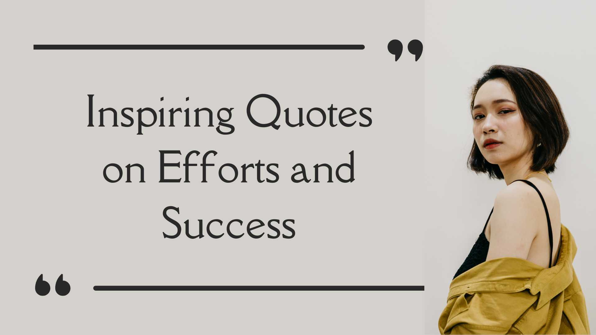 Inspiring quotes on efforts and success