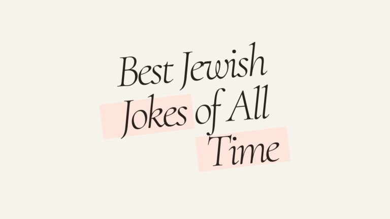 Best Jewish Jokes of All Time