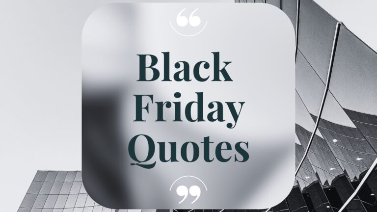 Black Friday Quotes