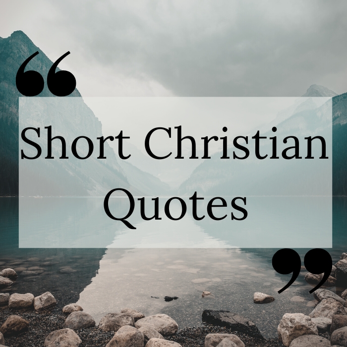 Short Christian Quotes
